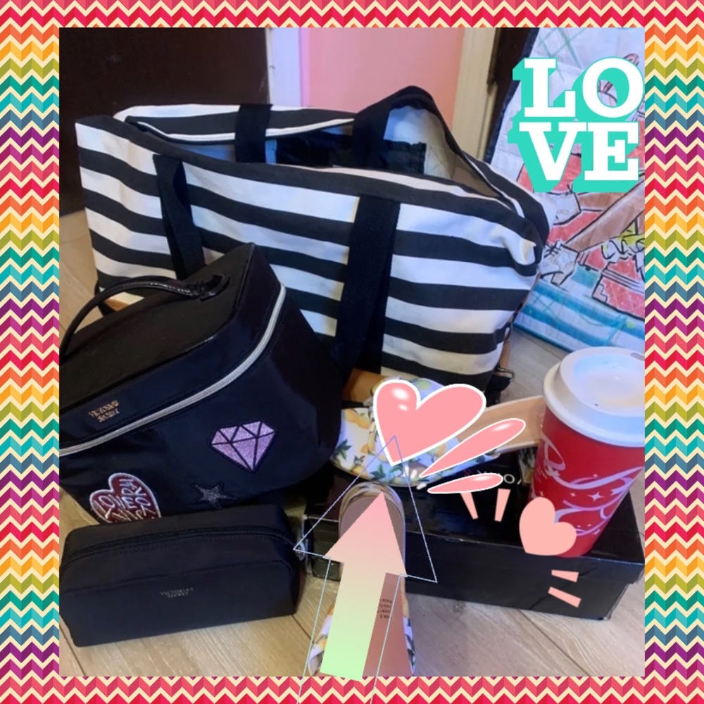 NWT VICTORIA SECRET TRAVEL & DSW BUNDLE